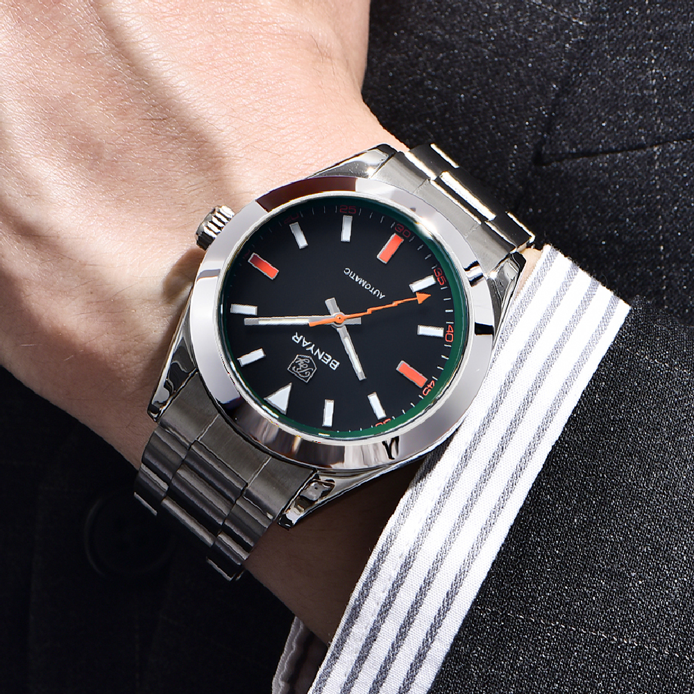 2025 New BENYAR DESIGN Brand F – обзор и цена Mens Mechanical Watch