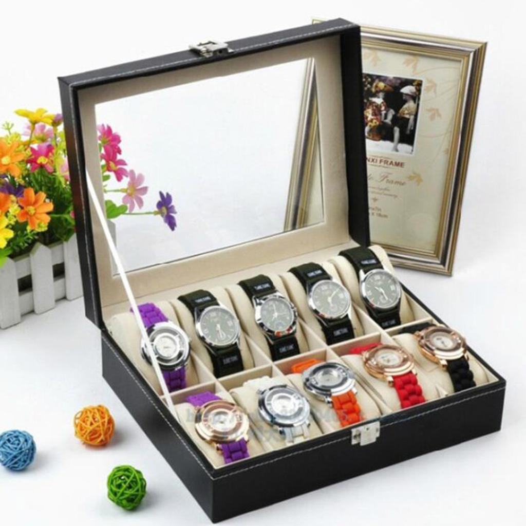 Glass Top Wooden Watch and Jew – обзор и цена Jewelry Organizer Watches