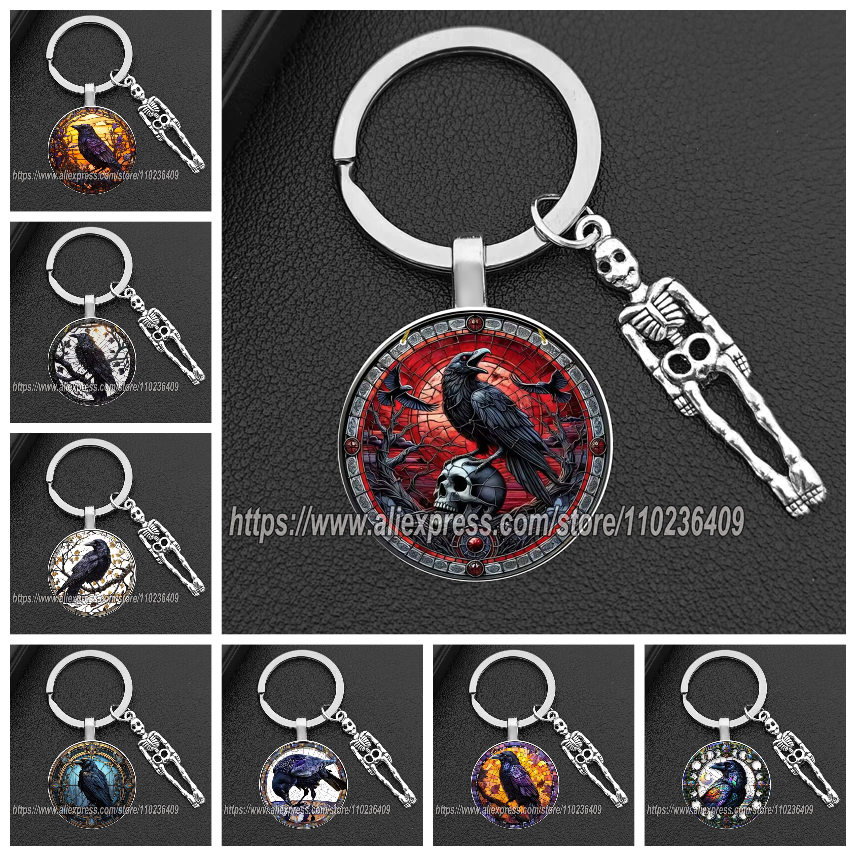 Skull Keychains, Gothic Jewelr – обзор и цена Gothic Skull Ring