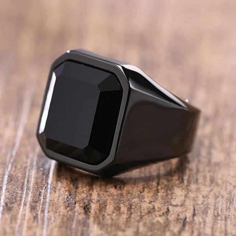 Man Ring Black Carnelian Signe – обзор и цена Mens Signet Ring