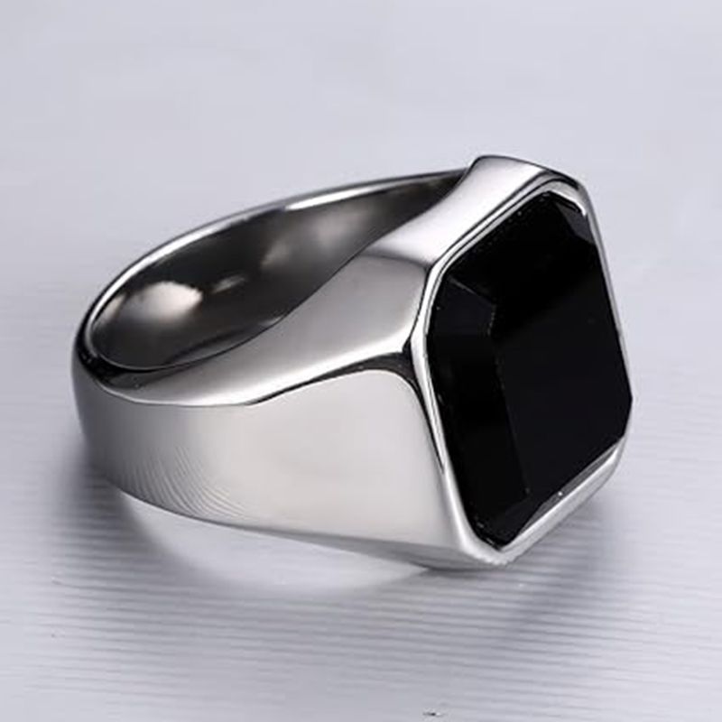 Man Ring Black Carnelian Signe – обзор и цена Mens Signet Ring