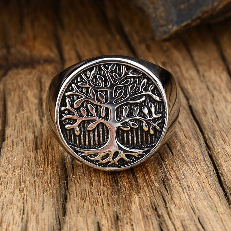 Classic Tree of Lift Signet Ri – обзор и цена Mens Signet Ring
