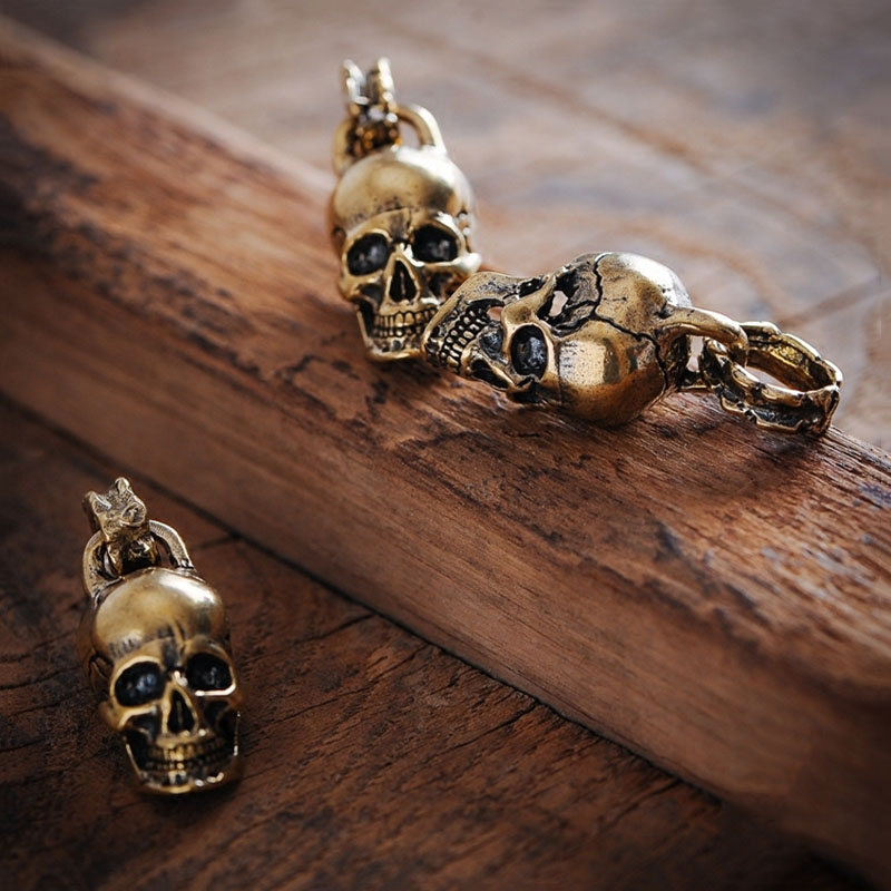 Vintage Punk Skull Head Keyrin – обзор и цена Gothic Skull Ring