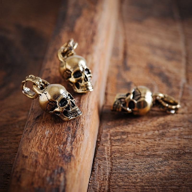 Vintage Punk Skull Head Keyrin – обзор и цена Gothic Skull Ring