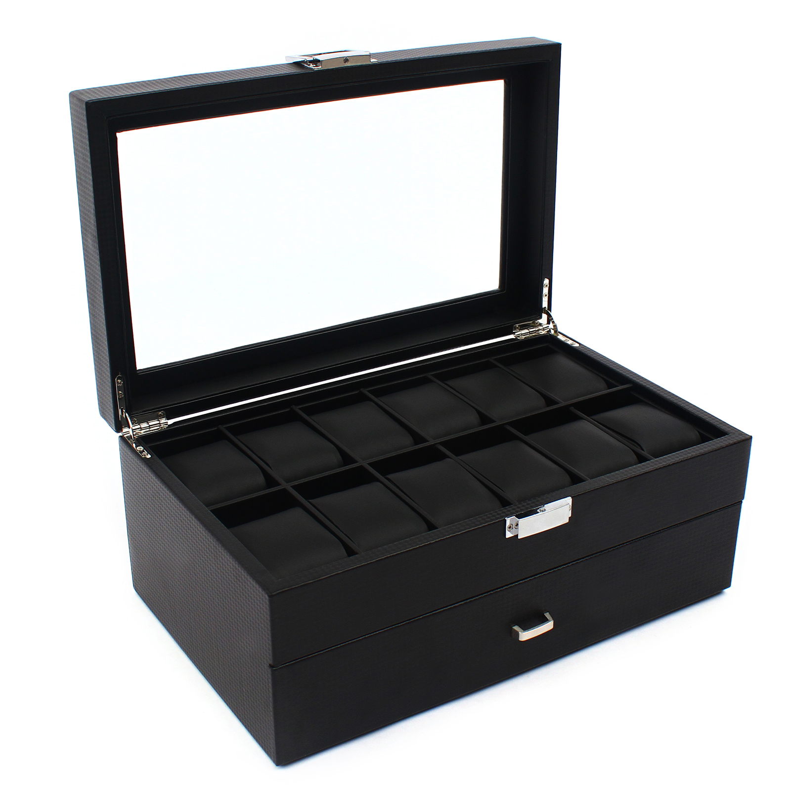 24 Slot Watch Storage Box Disp – обзор и цена Jewelry Organizer Watches