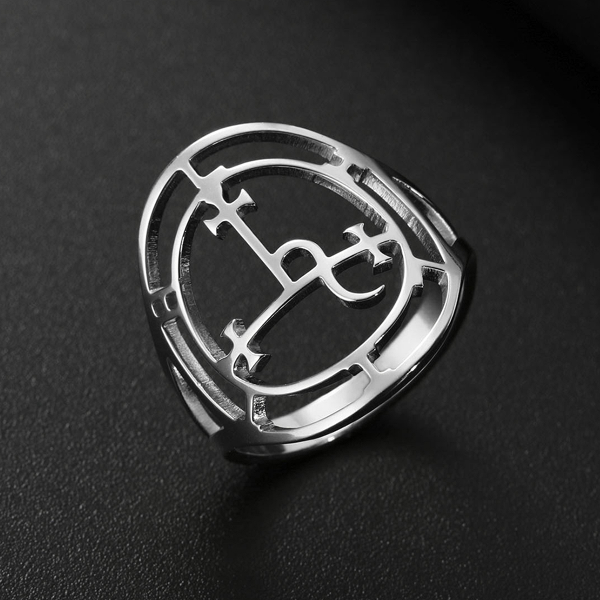 Sigil of Lilith Symbol Classic – обзор и цена Gothic Skull Ring