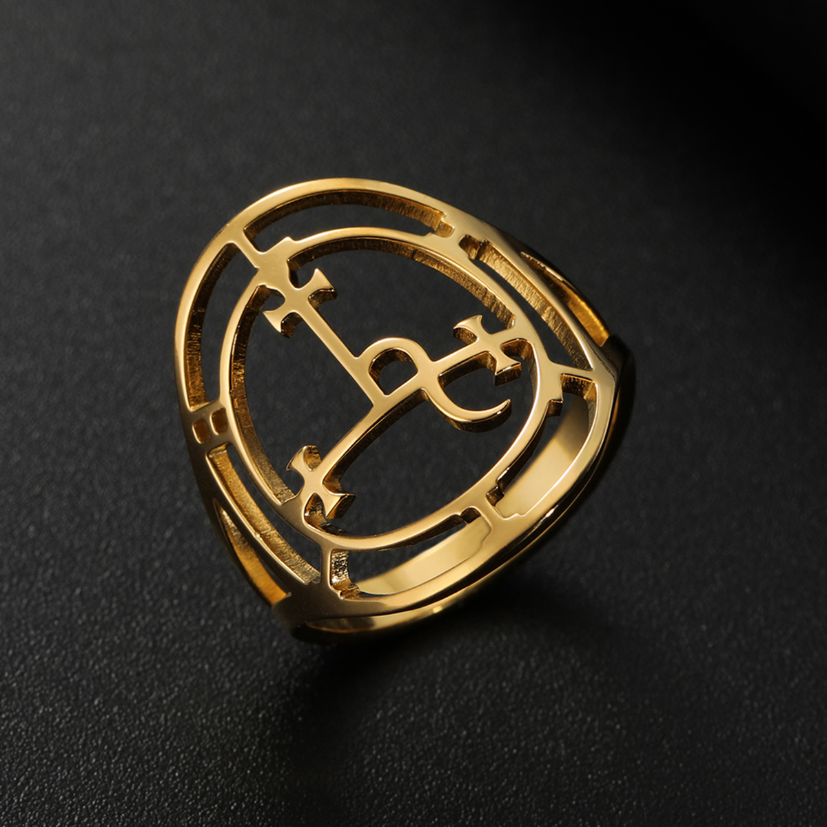 Sigil of Lilith Symbol Classic – обзор и цена Gothic Skull Ring