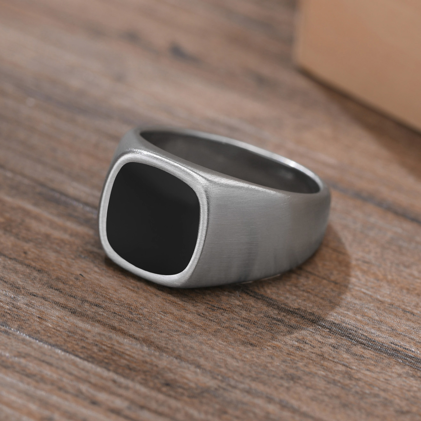 Men Stainless Steel Signet Rin – обзор и цена Mens Signet Ring