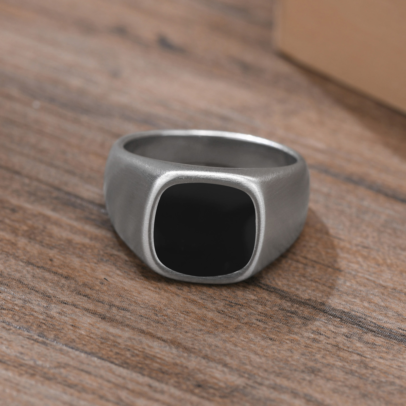 Men Stainless Steel Signet Rin – обзор и цена Mens Signet Ring