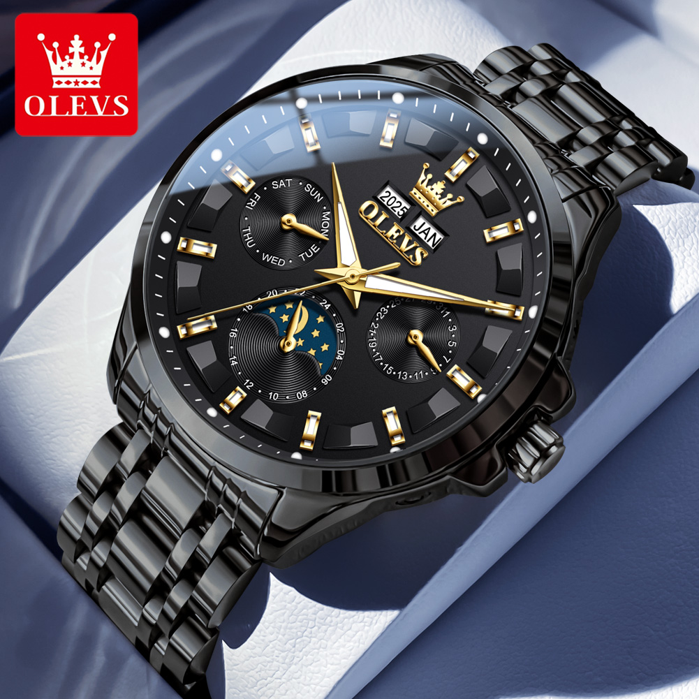 OLEVS 7070 Automatic Watch Men – обзор и цена Mens Mechanical Watch