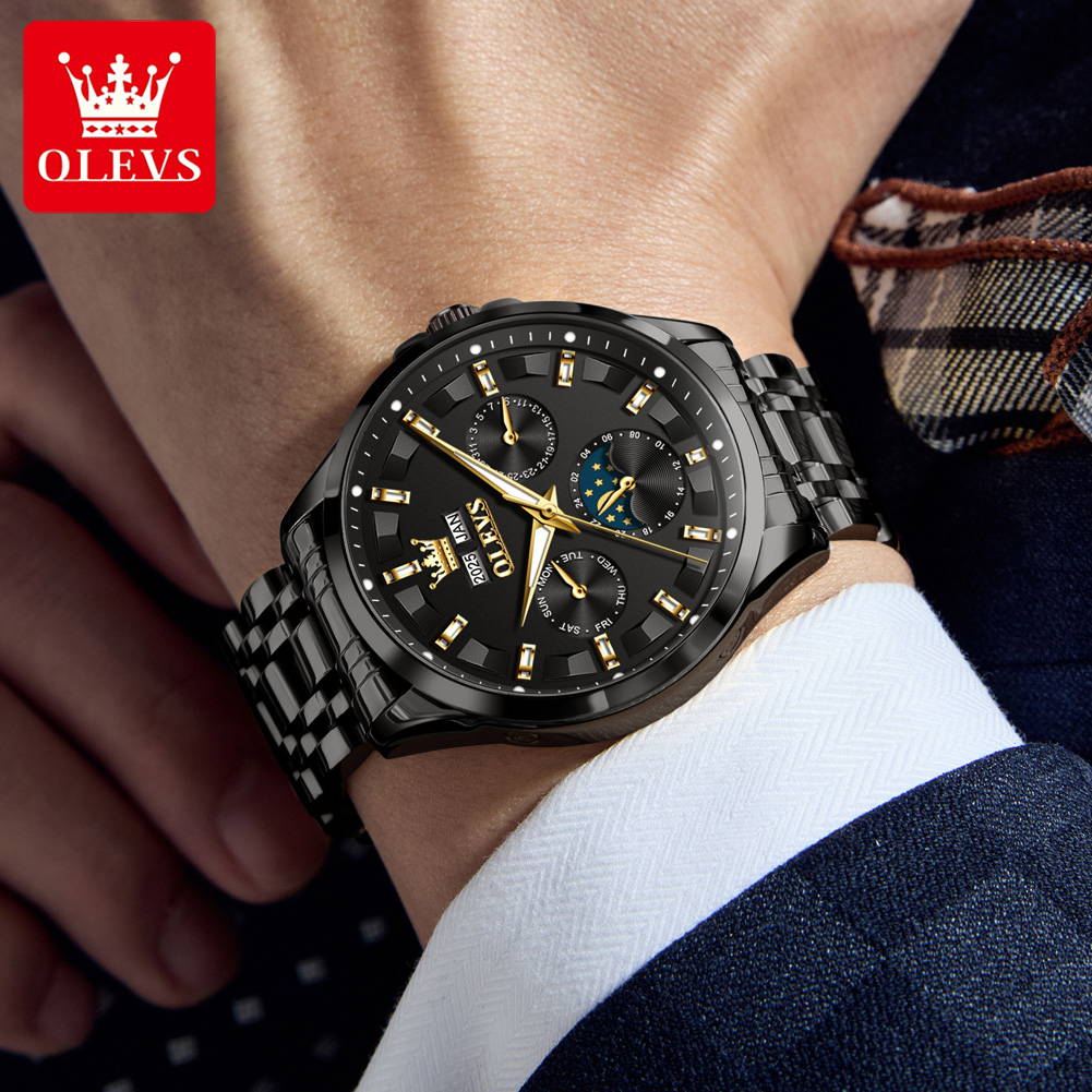 OLEVS 7070 Automatic Watch Men – обзор и цена Mens Mechanical Watch
