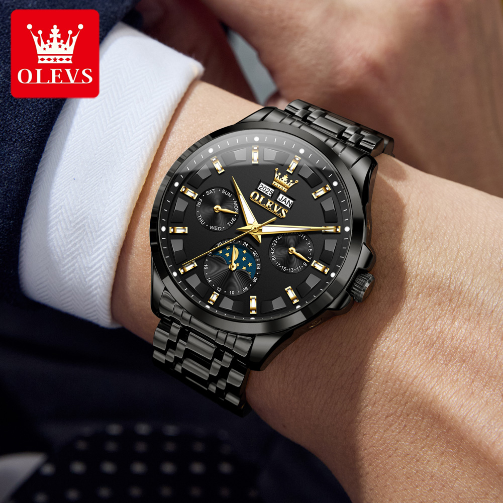 OLEVS 7070 Automatic Watch Men – обзор и цена Mens Mechanical Watch
