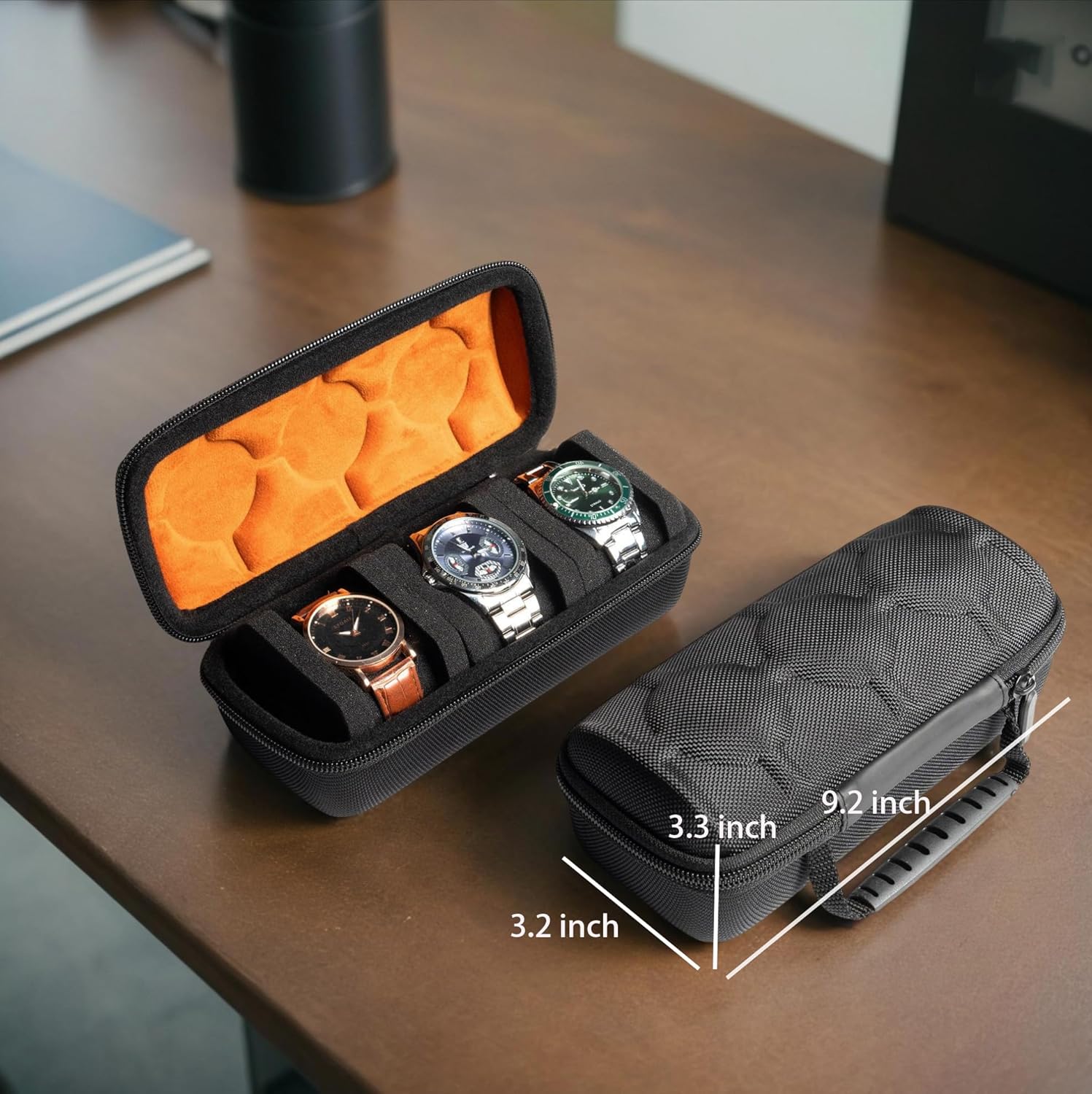 Hard Watch Case for Travel - 3 – обзор и цена Jewelry Organizer Watches