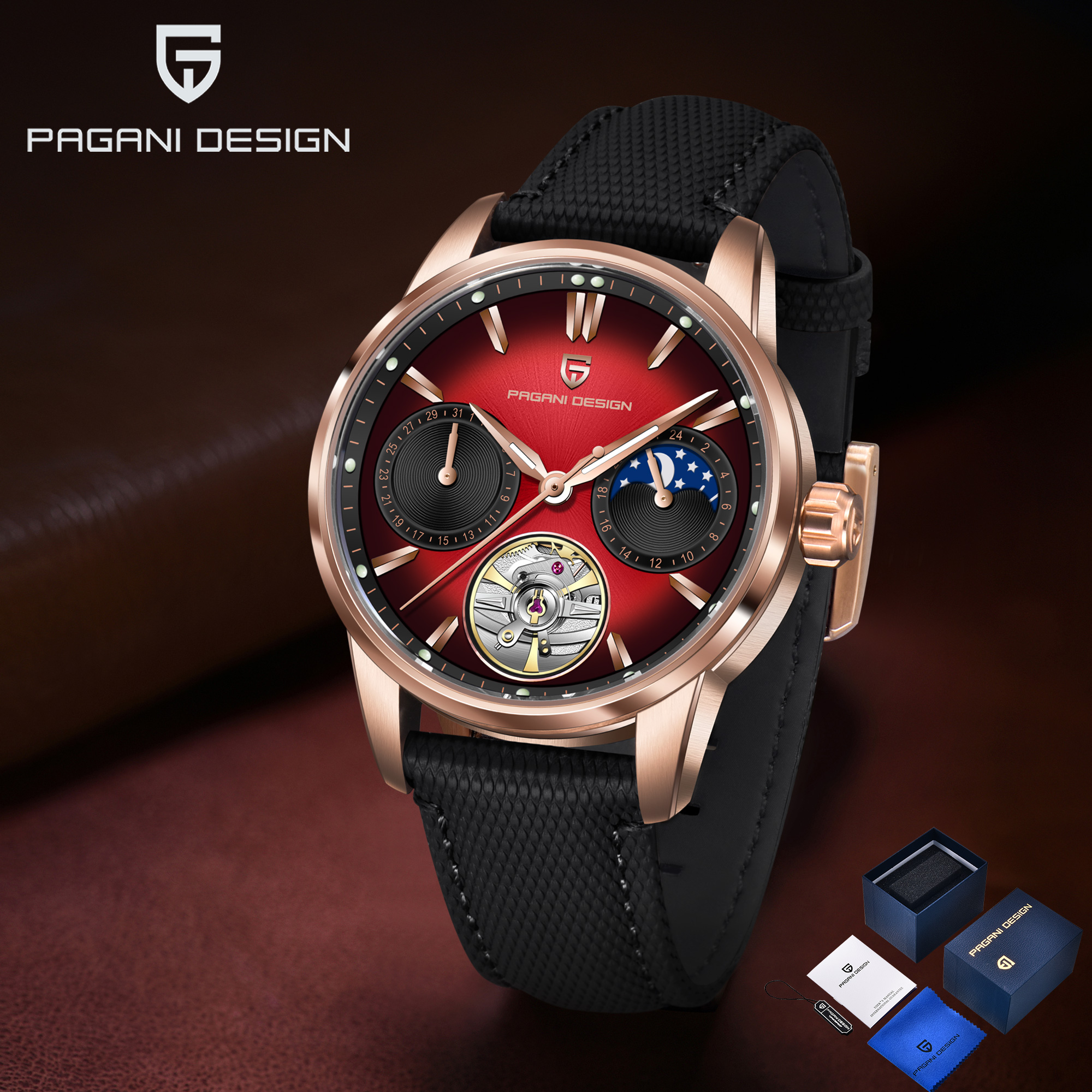 2025 New PAGANI DESIGN Watches – обзор и цена Mens Mechanical Watch