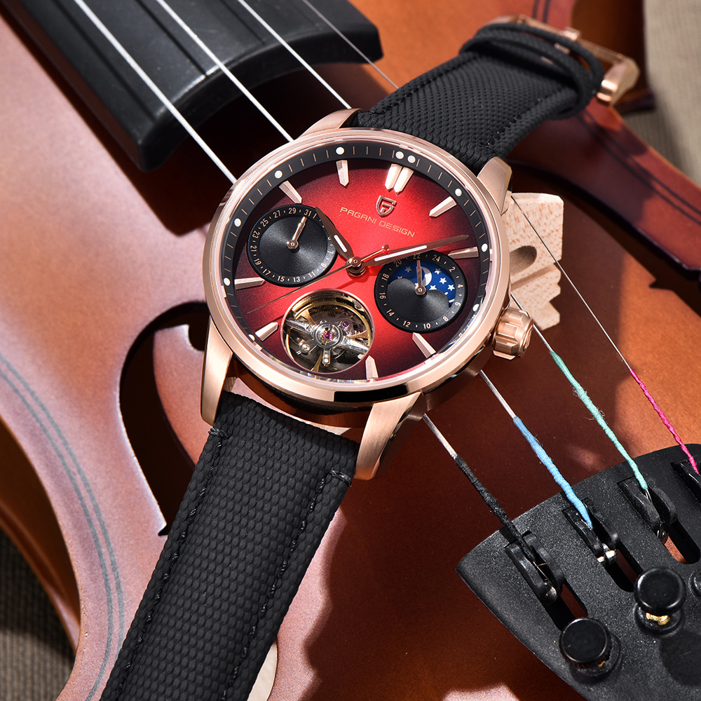 2025 New PAGANI DESIGN Watches – обзор и цена Mens Mechanical Watch