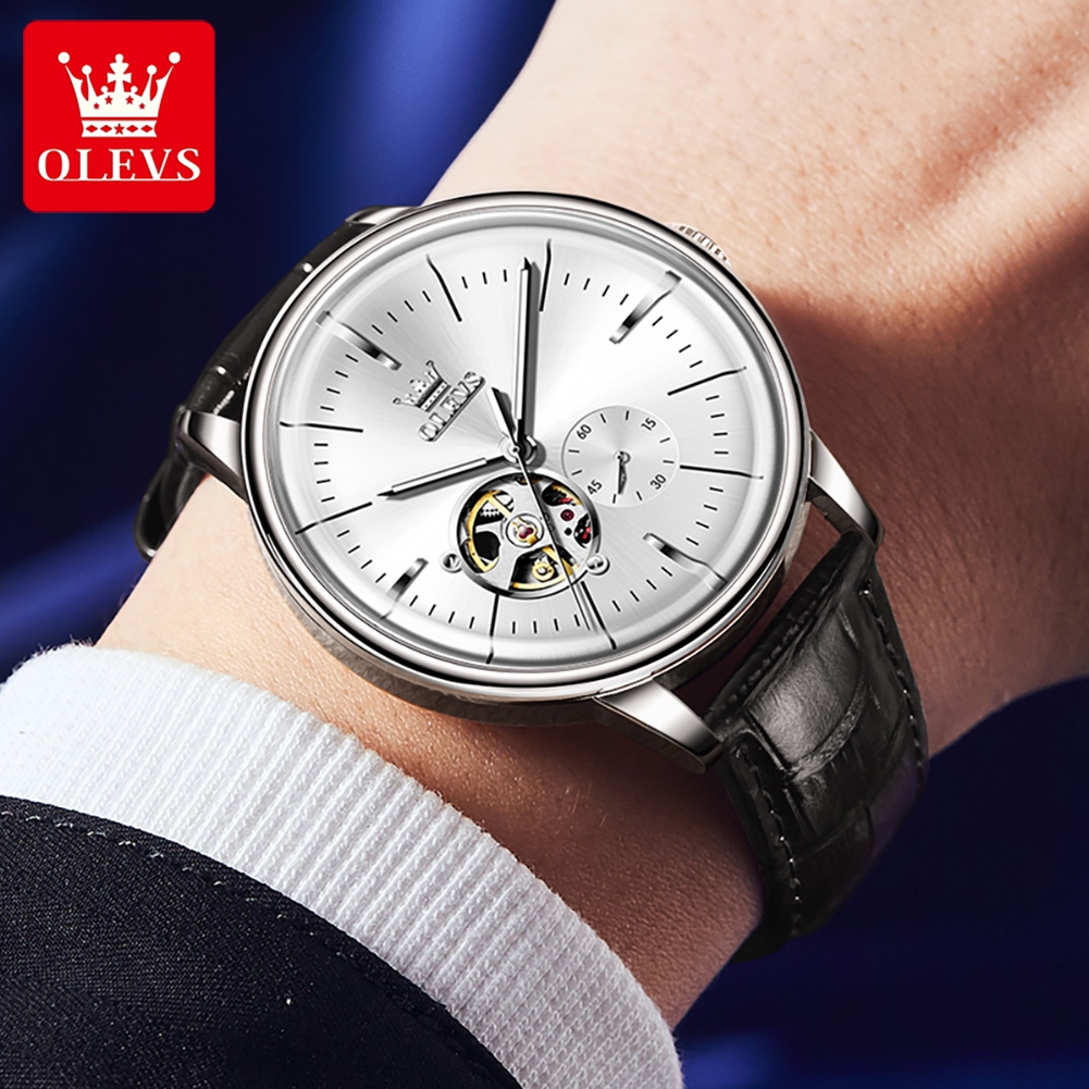 OLEVS Casual Fashion Men's Wat – обзор и цена Mens Mechanical Watch
