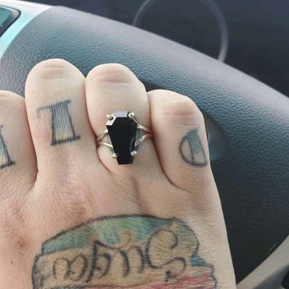 Vintage Vampire Halloween Punk – обзор и цена Gothic Skull Ring