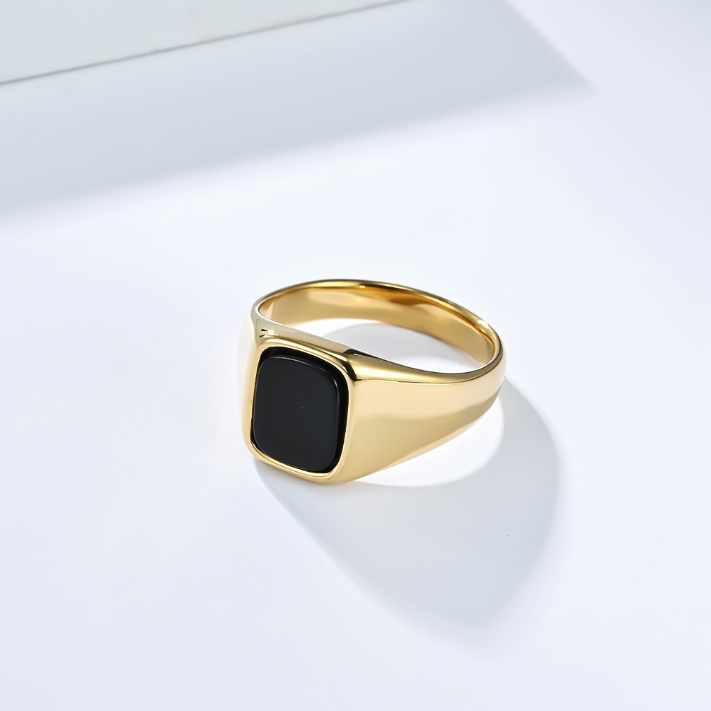 New Fashion Vintage Stainless  – обзор и цена Mens Signet Ring