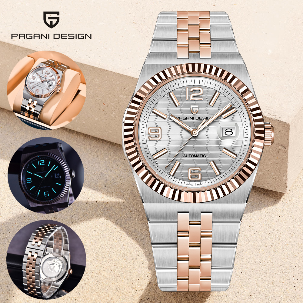 PAGANI DESIGN 2026 New Men's W – обзор и цена Mens Mechanical Watch