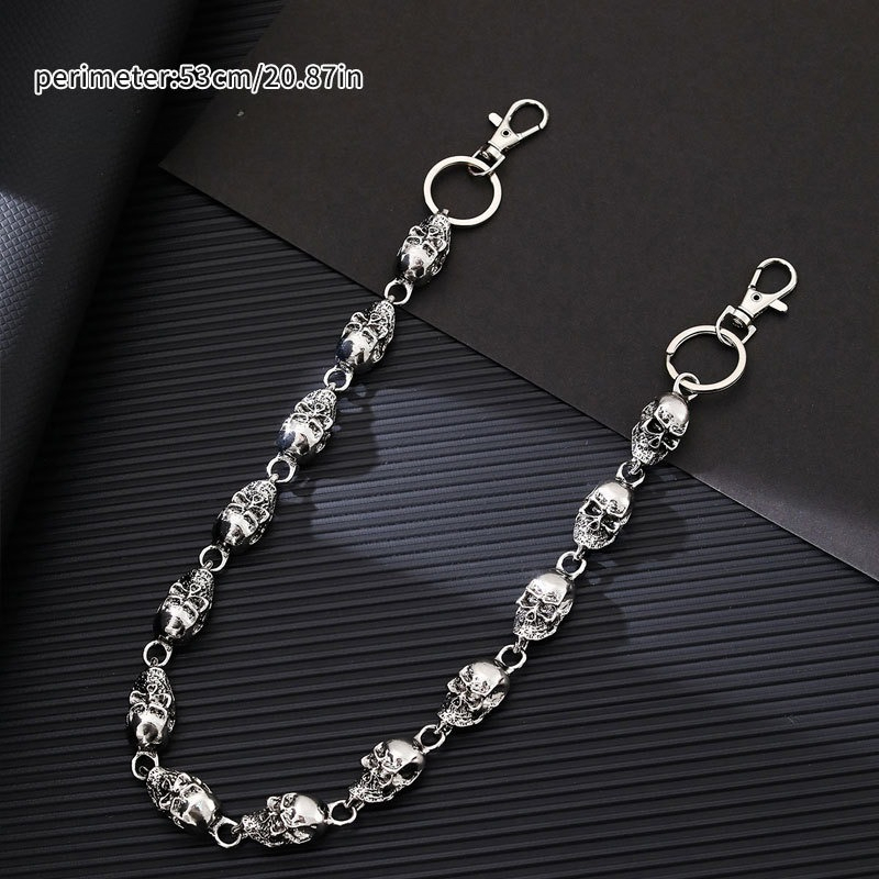 Skull Keychain Wallet Chain, P – обзор и цена Gothic Skull Ring
