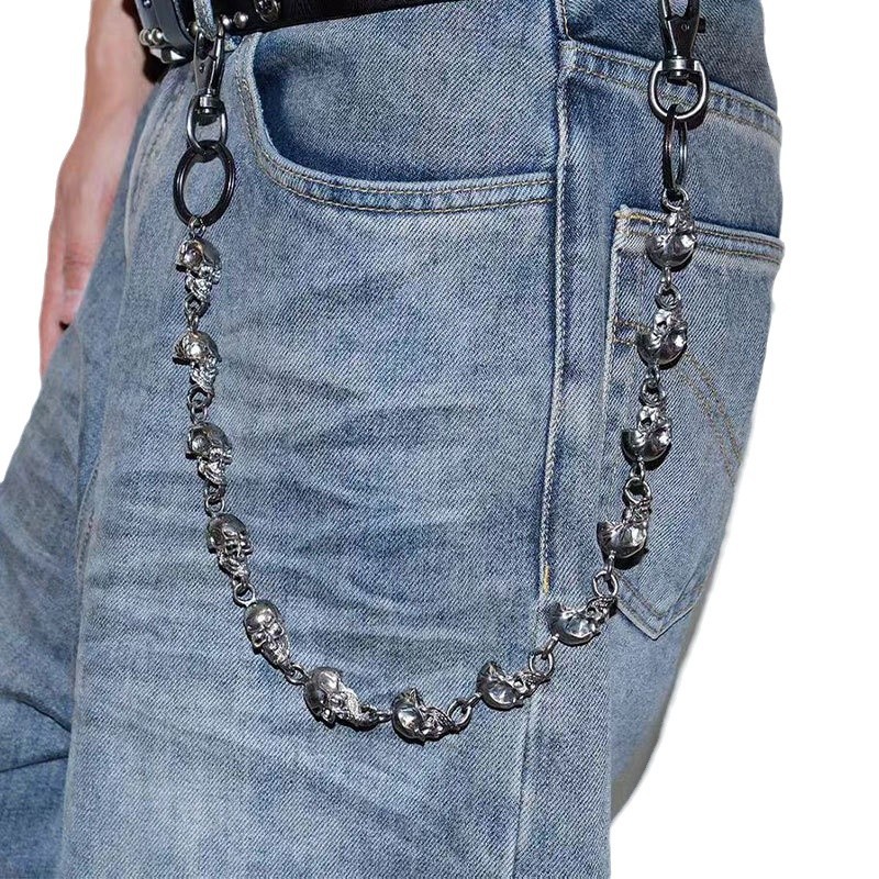 Skull Keychain Wallet Chain, P – обзор и цена Gothic Skull Ring