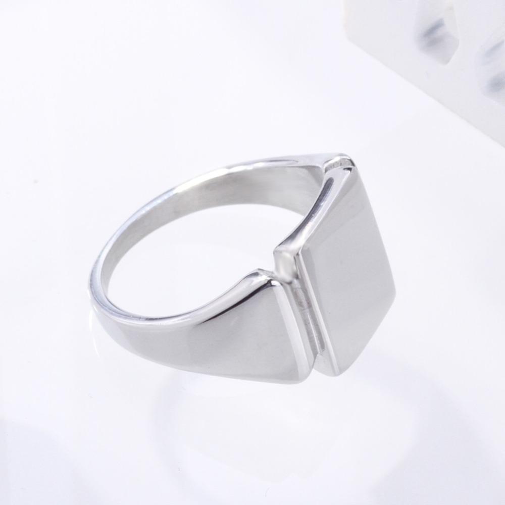 Soul Men Titanium Steel Rings  – обзор и цена Mens Signet Ring