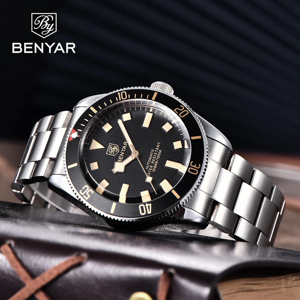 2025 New BENYAR Automatic Watc – обзор и цена Mens Mechanical Watch