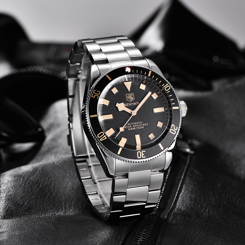 2025 New BENYAR Automatic Watc – обзор и цена Mens Mechanical Watch