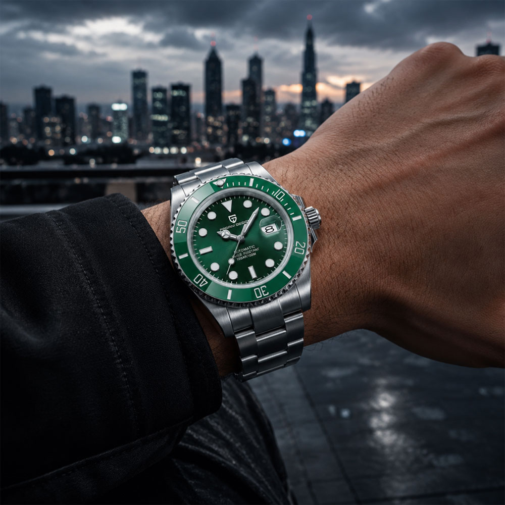 PAGANI DESIGN Diving Watch Mec – обзор и цена Mens Mechanical Watch