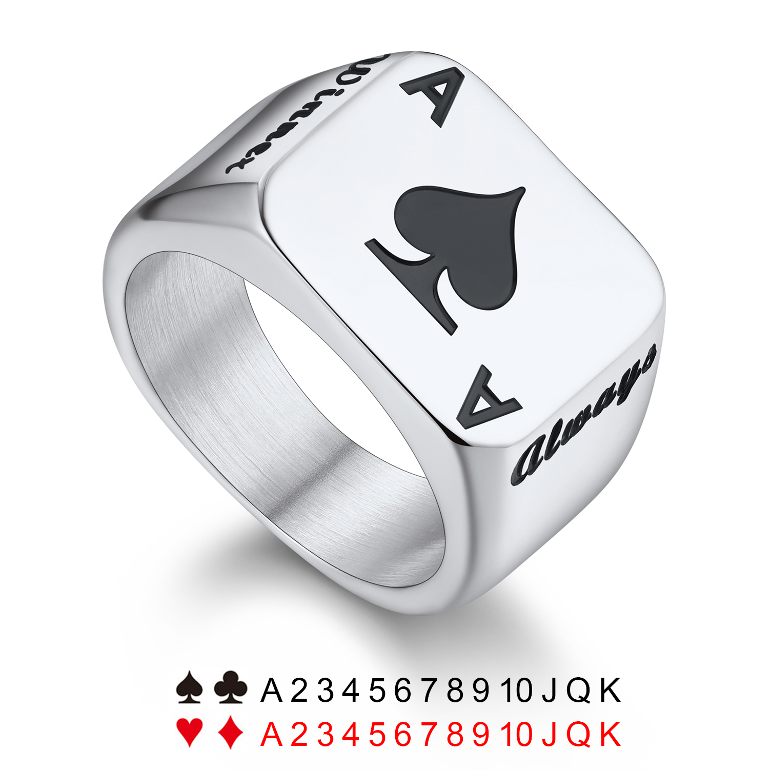 U7 Customized Square Rectangle – обзор и цена Mens Signet Ring