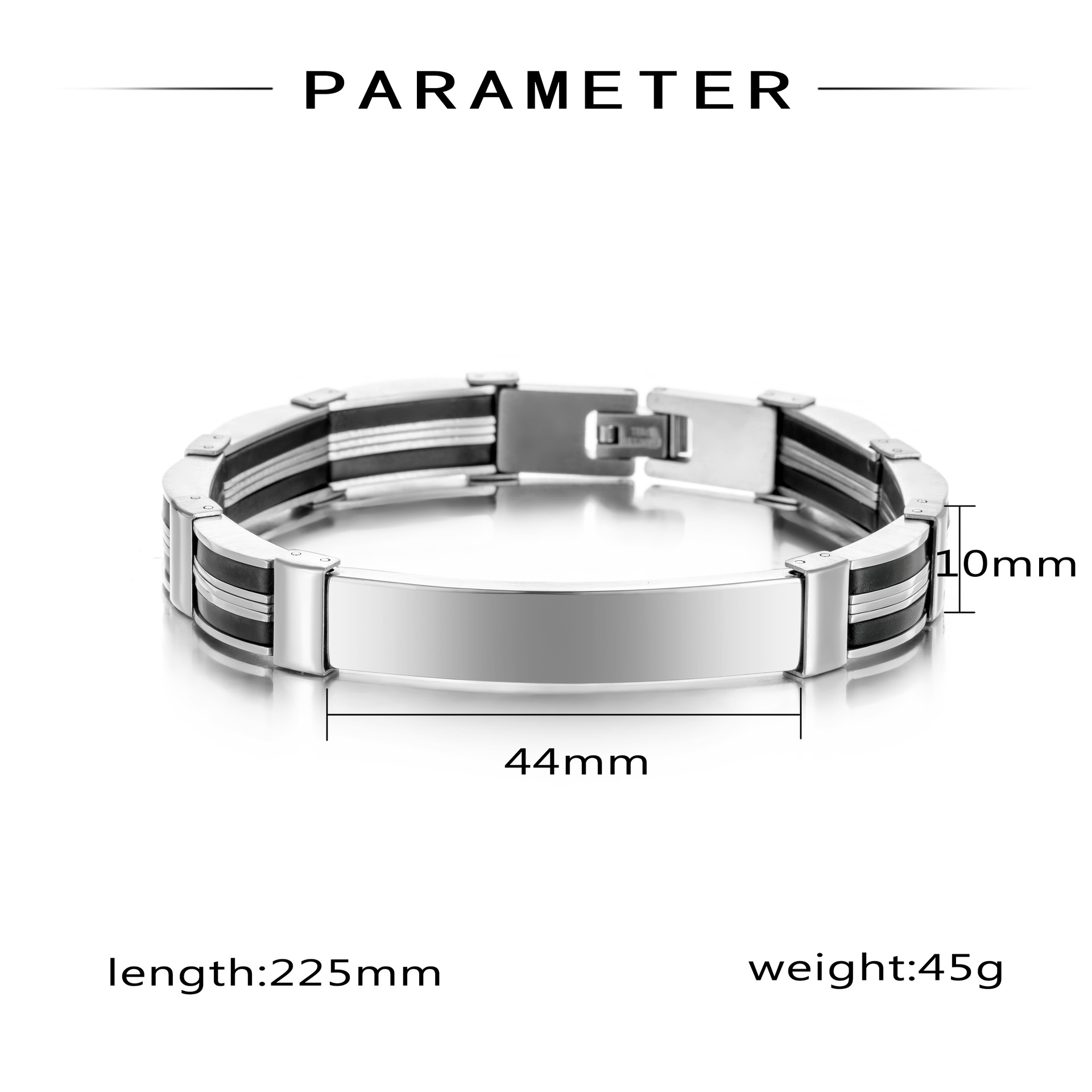 Punk Custom TEXT Name Men Stai – обзор и цена Jewelry Watches For Men