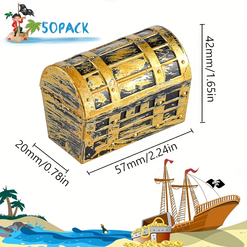 24/50pcs Halloween Pirate Trea – обзор и цена Jewelry & Watches Review