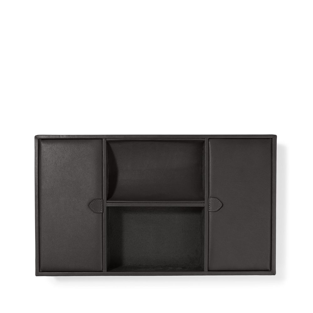 Black Onyx Deluxe Valet Tray J – обзор и цена Jewelry Organizer Watches