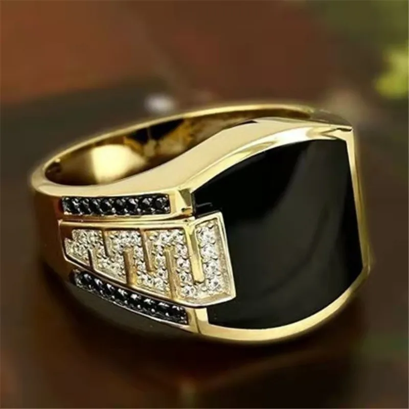 Signet Square Finger Rings For – обзор и цена Mens Signet Ring