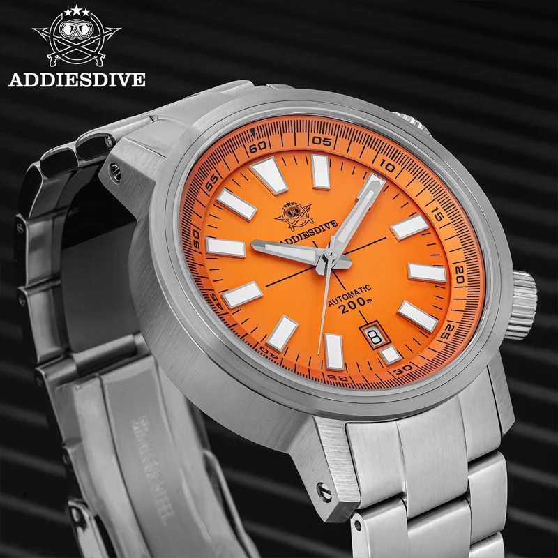 ADDIESDIVE 42MM Automatic Mech – обзор и цена Mens Mechanical Watch