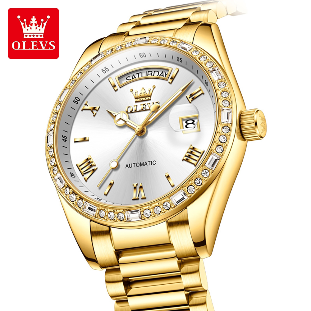 OLEVS 6747 luxury brand Men's  – обзор и цена Mens Mechanical Watch