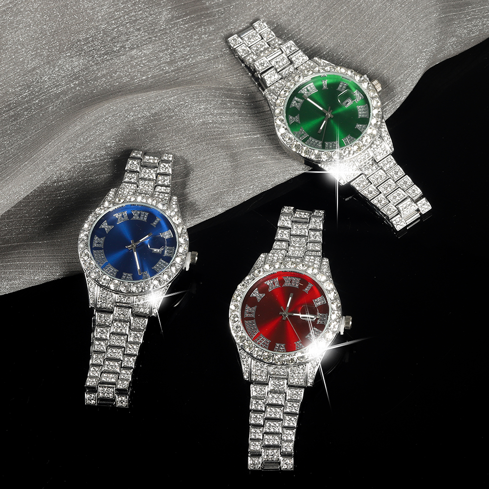 New Punk Men Watch Iced Out Di – обзор и цена Jewelry Watches For Men